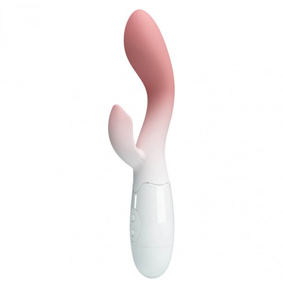 PRETTY LOVE - Brighty Wand Vibrator (Battery - White)